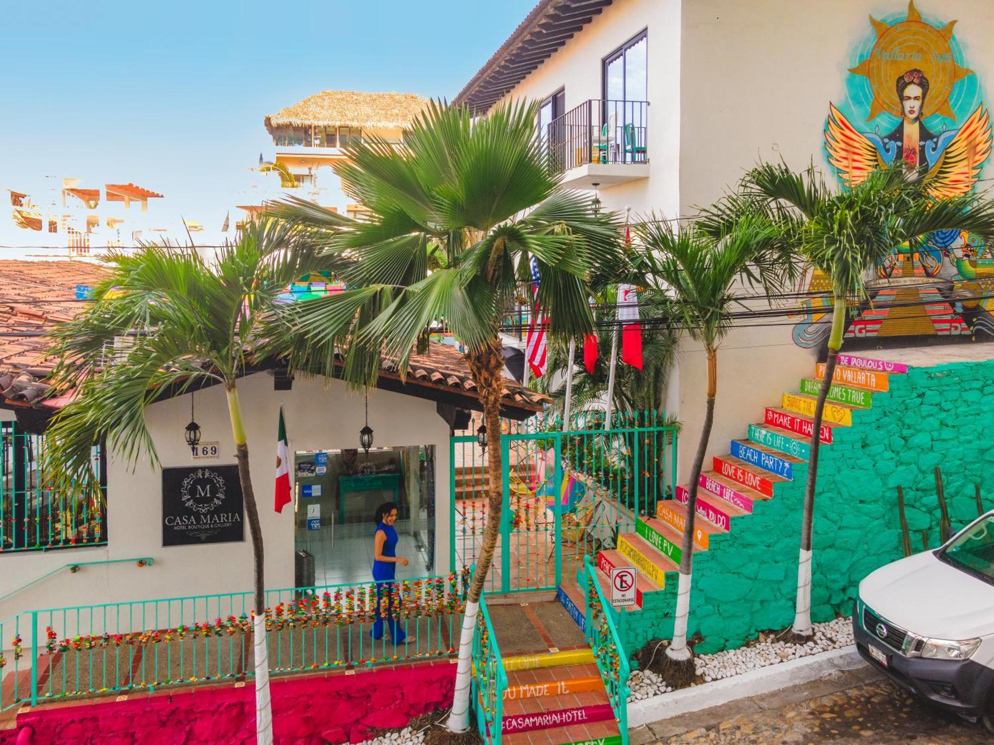 Casa Maria Hotel Boutique & Gallery Adults Only Puerto Vallarta Exterior photo